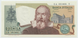 2000 LIRE BANCA D'ITALIA GALILEO GALILEI 24/10/1983 FDS - Altri & Non Classificati