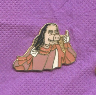 Rare Pins Georges Marchais Cochon Bebete Show Egf L171 - Medios De Comunicación