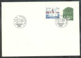 1983 Norden Stamp Show Cancel  FDC - Cartas & Documentos
