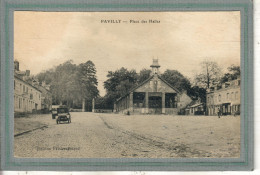 CPA (76) PAVILLY - Aspect De La Place Des Halles ( Marché Couvert ) Au Début Du Siècle - Pavilly