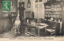 Yvetot * Intérieur De La Fabrique De Chaises Normandes HIS DEMARE * Rouet Fileuse - Yvetot