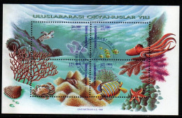 Türkei 1998 - Mi.Nr. Block 34 - Gestempelt Used - Tiere Animals - Blocks & Sheetlets