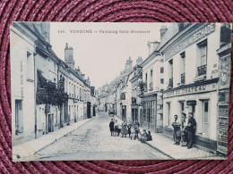 Vendome , Faubourg St Bienheuré , Café Du Chateau , Tenu Par Béchade - Vendome