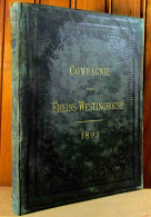 ANONYME - COMPAGNIE DES FREINS WESTINGHOUSE - CATALOGUE GENERAL - ETABLISSEMENT - 1801-1900