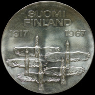 LaZooRo: Finland 10 Markkaa 1967 UNC - Silver - Finnland