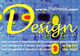 [MD9378] CPM - POLIMODA DESIGN PRODUCT INTERIOR EXHIBIT - PROMOCARD 4690 - PERFETTA - Non Viaggiata - Publicité