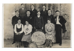 BURCIN - Vive La Classe 1933  - Carte Photo - Autres & Non Classés