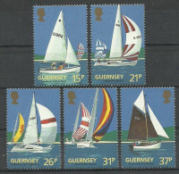 Guernsey 1991 Mi 522-526b MNH  (ZE3 GRN522-526b) - Autres