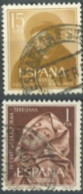 SPAIN, 1955/62,  STAMPS SET OF 2, USED. - Usati