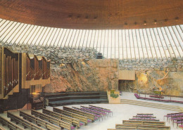 Helsinki - Temppeliaukion Kirkko , Organ Orgue - Finland