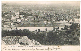 30 ALAIS ALES PANORAMA VU DU ROCHER DE ROCHEBELLE - Alès