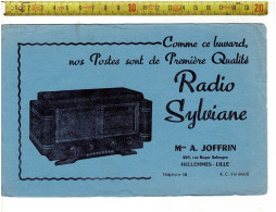 SOLDE 2019 ( BUVARD ?) RADIO SYLVIANE - A. JOFFRIN HELLEMMES LILLE - Pubblicitari