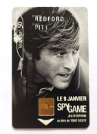 Télécarte France - Robert Redford - Spy Game - Unclassified