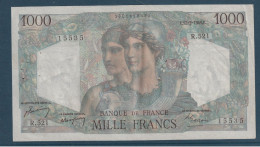 Billet 1000 Francs MINERVE Et  HERCULE Du 17 2 1949 Etat SUP - 1 000 F 1945-1950 ''Minerve Et Hercule''
