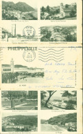 Guerre D'Algérie Carte Lettre FM Philippeville Le Port + Vues CAP Paris CAD Poste Aux Armées A.F.N. 6 9 1958 - Briefe U. Dokumente