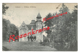 LOKEREN - Château D'Ueberg - Kasteel Van Ueberg ZELDZAAM 1909 (In Zeer Goede Staat) - Lokeren