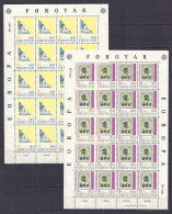 Europa 1979. Foroyar Mi 43-44 MNH (**) - 1979