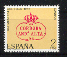 Spain 1972 - Dia Del Sello Ed 2092 (**) - Journée Du Timbre