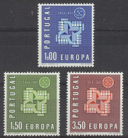 Europa 1961. Portugal Mi 907-09 (**) - 1961