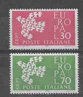 Italia 1961.  Europa Mi 1113-14  (**) - 1961