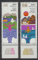 Israel 1979.  Health Resorts Mi 802-03  (**) - Unused Stamps (with Tabs)