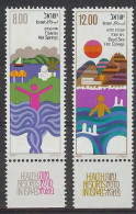 Israel 1979.  Health Resorts Mi 802-03  (**) - Ungebraucht (mit Tabs)