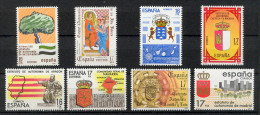 Spain 1984 - Estatutos Ed 2735-42 (**) - Ungebraucht