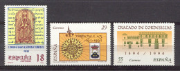 Spain 1994. Efemerides Ed 3309-11 (**) - Ungebraucht