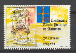 Spain 1988 - Principe De Asturias Ed 2975 (**) - Nuovi