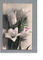 CP - Un Bouquet De Lys Blanc Fleur Flower - Blumen