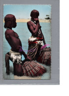 CPSM - L'Afrique En Couleurs - 2 Hommes Une Scenes De Pêches Torse Nu Et Nasse Dans L'eau Mer 1982 - Sonstige & Ohne Zuordnung