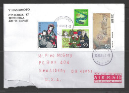 2004 Shizucka (20.XII.04) To New Albany Ohio USA - Storia Postale