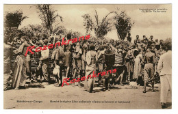 Belgisch Congo Belge Bolobo-sur-Congo Marché Indigène CPA Animée Natives Indigenes Ethnique Ethnic Femme Seins Nus - Belgian Congo