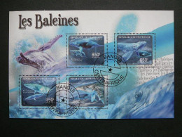Whales Wale # Central African Republic # 2011 Used S/s #132 Marine Mammals - Wale