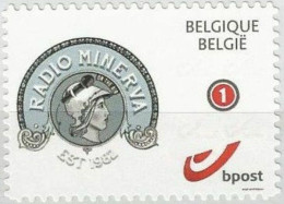 DUOSTAMP** / MYSTAMP** - Radio Minerva - Anvers / Antwerpen - Minerve - Athéna - Nuovi