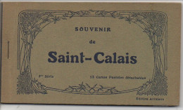72 Souvenir De SAINT-CALAIS  Carnet De 12 Cartes - Saint Calais