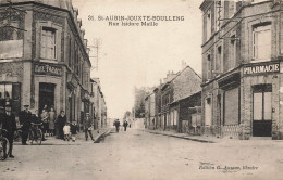 St Aubin Jouxte Boulleng * La Rue Isidore Maille * Pharmacie * Café Débit De Tabac Tabacs - Other & Unclassified