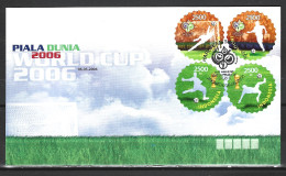 INDONESIE. N°2195-8 De 2006 Sur Enveloppe 1er Jour. Allemagne 2006. - 2006 – Germania