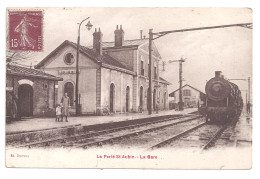 45 LA FERTE ST AUBIN. La Gare (animation Train) - La Ferte Saint Aubin