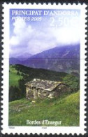 Andorra Franz Mi.Nr. 634 Kulturerbe, Steinhaus (2,50) - Autres & Non Classés
