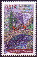 Andorra Franz Mi.Nr. 690 Sagen Und Legenden, Die Teufel Von Aixirivall (0,51) - Altri & Non Classificati