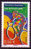 Andorra Franz Mi.Nr. 698 Tour De France, Radrennfahrer (0,56) - Autres & Non Classés