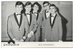 Y28828/ The Dorados  Beat- Popgruppe Columbia Polydor Autogrammkarte 60er Jahre - Singers & Musicians