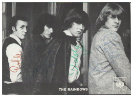 Y28773/ The Rainbows  Beat- Popgruppe  Autogramme Autogrammkarte 60er Jahre - Autógrafos