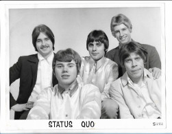 C6107/  Status Quo   Pressefoto Foto 26 X 20,5 Cm  - Autres & Non Classés