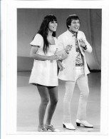 C6019/ Sonny And Cher Original Pressefoto Foto 23 X 18 Cm 1968 - Other & Unclassified