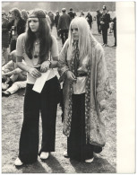 C5993/ Hyde Park London Pop-Fans Hippies  Original Pressefoto Foto 26x20 Cm 1969 - Otros & Sin Clasificación