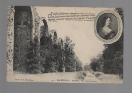 CPA - 28 - Maintenon - Aqueduc - Vue En Perspective - (Mme De Maintenon En Médaillon) - Circulée En 1909 - Maintenon