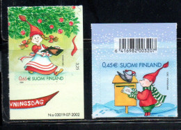 SUOMI FINLAND FINLANDIA FINLANDE 2003 CHRISTMAS NATALE NOEL WEIHNACHTEN NAVIDAD COMPLETE SET SERIE COMPLETA MNH - Ungebraucht