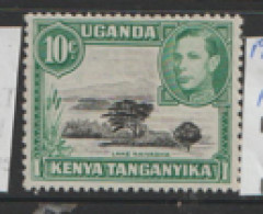 Kenya Uganda And Tanganyika  1938 SG 135 10c   Mounted Mint - Kenya, Oeganda & Tanganyika